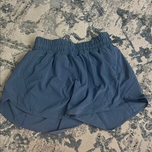 lululemon Hotty hot Slate Blue Running Shorts 4”